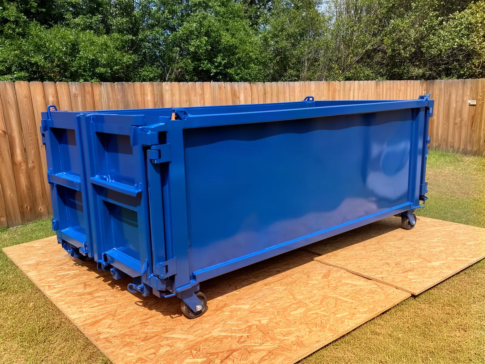 Roll-off dumpster from Porter Brothers Dumpster Rental in Charleston, WV